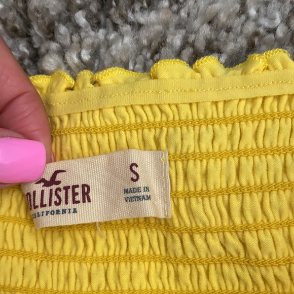 Hollister Yellow Tube Top - Picture 4 of 4